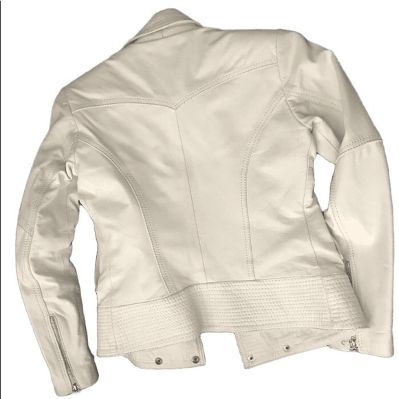 White Leather jacket - Picture 2 of 2